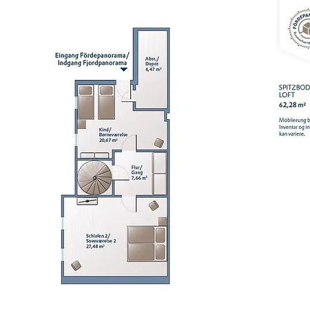 Fordepanorama In Flensburg, Sonwik Daire Flensburg